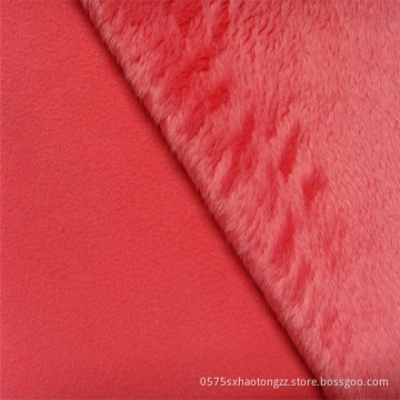 Super Soft Dyed Polar Fleece Composite Knit Fabric